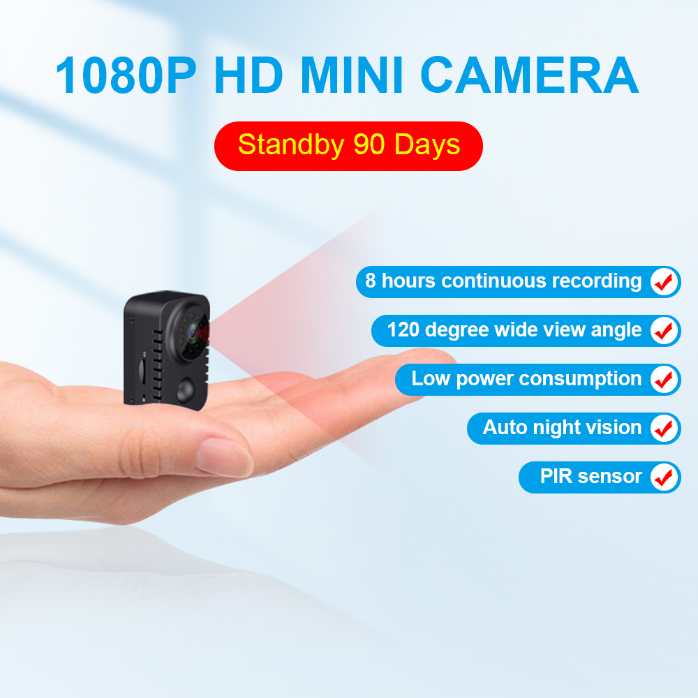 MD29 Body Camera 1080P Recorder With PIR