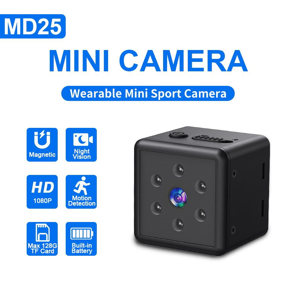 MD25 Mini Body Camera 1080P Sport DV