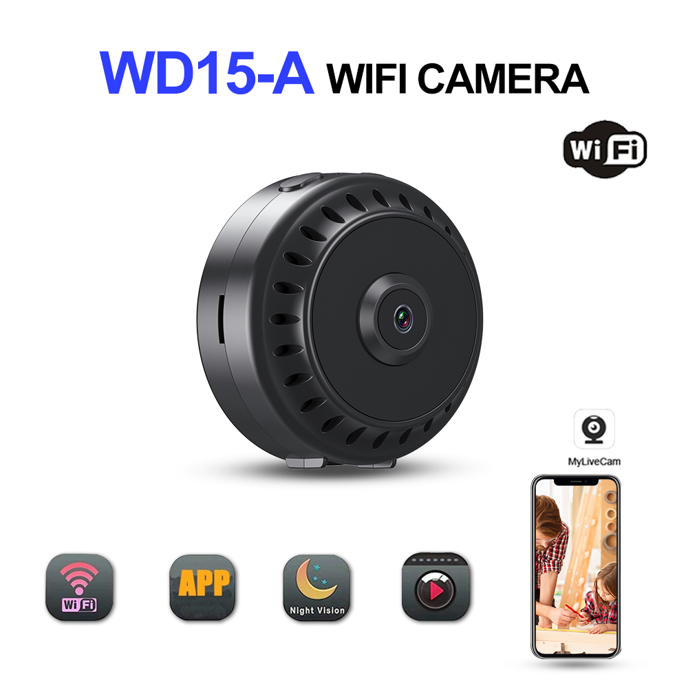 WD15-A Mini Wifi Spy Camera IP Network Camera