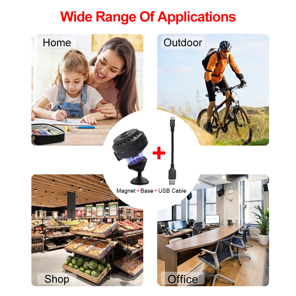 WD15-A Mini Wifi Spy Camera IP Network Camera