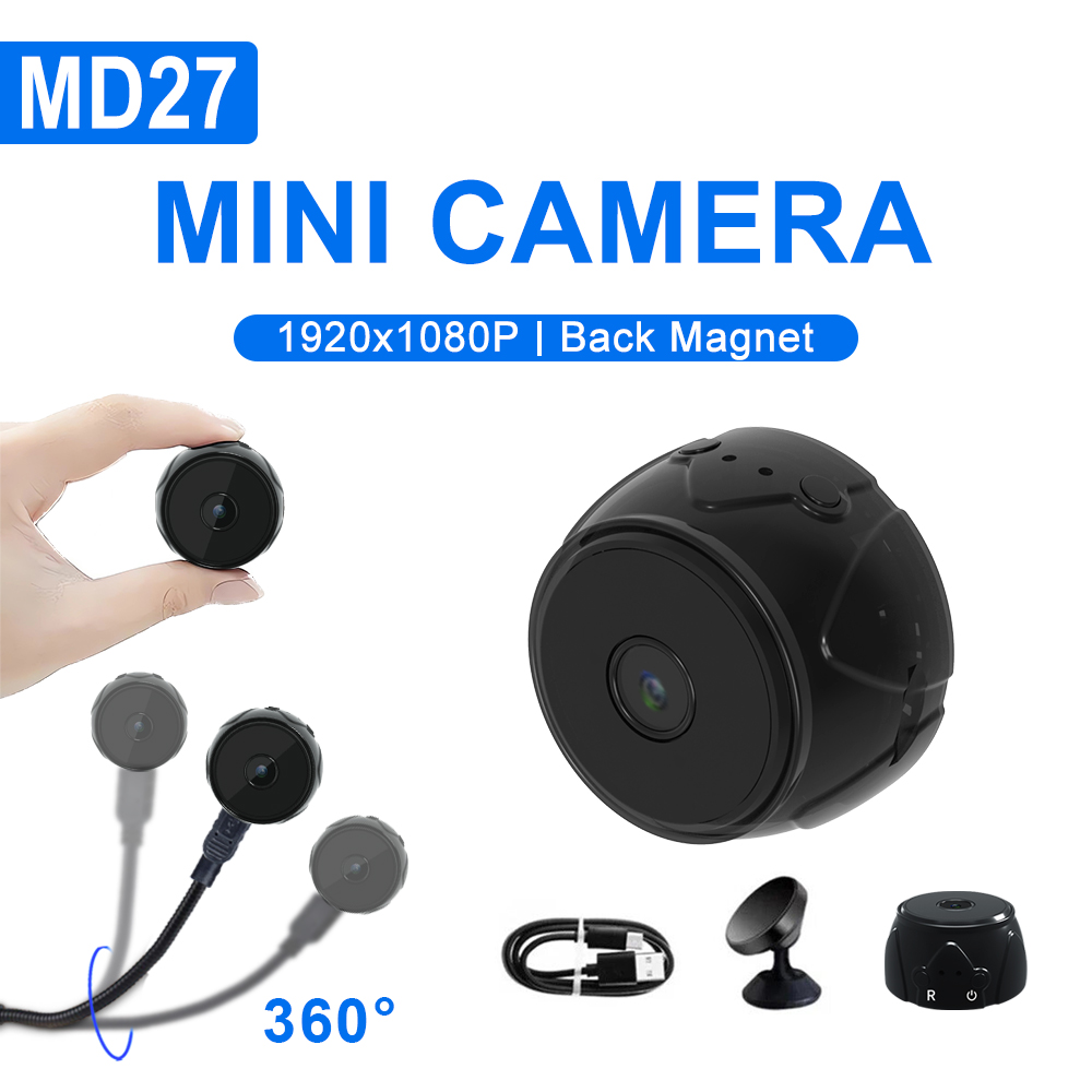 MD27 Mini Body Camera 1080P SPY Video Recording