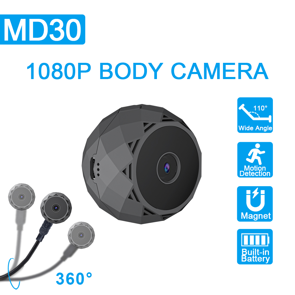 MD30 Mini Body Camera Video Recording